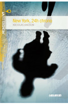 Mondes en vf - new york, 24h chrono - niv. a2 - livre + mp3