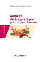 Manuel de linguistique pour les textes litteraires