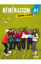 Generation 1 niv.a1 - livre + cahier + cd mp3 + dvd