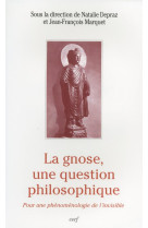 La gnose, une question philosophique