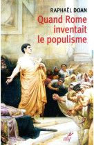 Quand rome inventait le populisme