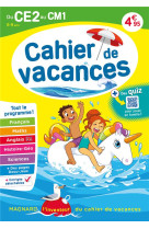 Cahier de vacances 2024, du ce2 vers le cm1 8-9 ans - magnard, l inventeur du cahier de vacances