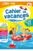 Cahier de vacances 2024, du cm1 vers le cm2 9-10 ans - magnard, l inventeur du cahier de vacances