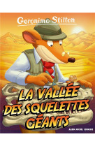 Geronimo stilton t38 la vallee des squelettes geants (ed.2017)