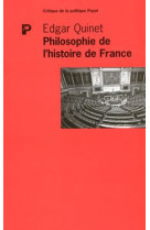 Philosophie de l-histoire de france