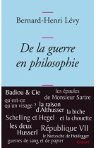 De la guerre en philosophie