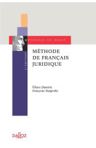 Methode de francais juridique. 2e ed.