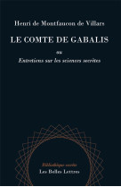 Le comte de gabalis - ou entretiens sur les sciences secretes