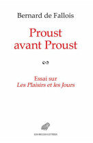 Proust avant proust - essai sur les plaisirs et les jours - illustrations, couleur