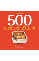 500 recettes d-italie