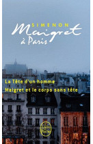 Maigret a paris (2 titres)