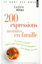 200 expressions inventees en famille - preface de p. delerm