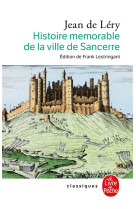 Histoire mémorable de la ville de sancerre