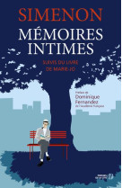 Memoires intimes - suivis du livre de marie-jo