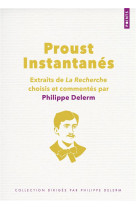 Proust instantanes - extraits de la recherche choisis et commentes par philippe delerm