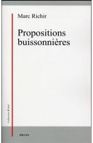Propositions buissonnieres