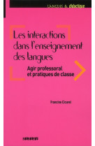 Les interactions dans l-enseignement des langues - livre