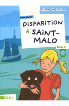 Disparition a saint malo - livre + cd