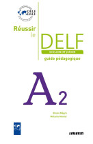 Reussir le delf scolaire et junior a2 - guide pedagogique - version papier