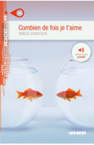 Mondes en vf - combien de fois je t-aime - niv. b1 - livre + mp3