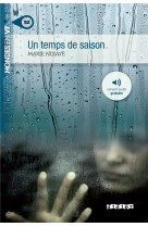 Mondes en vf - un temps de saison - niv. b2  - livre + mp3