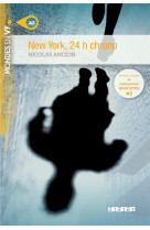 Mondes en vf - new york, 24h chrono - niv. a2 - livre + audios