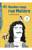 Mondes en vf - rendez-vous rue molière - niv. a1 - livre + audios