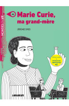 Mondes en vf - marie curie, ma grand-mère - niv. a1 - livre + audios