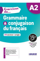 Exercices de... grammaire et conjugaison a2 - livre + didierfle.app