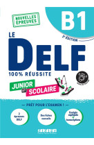 Le delf junior et scolaire b1 100% réussite - édition 2022-2023 - livre + didierfle.app