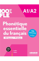 100% fle - phonetique essentielle du francais a1/a2 - livre + didierfle.app