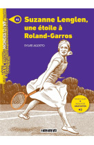 Mondes en vf - suzanne lenglen, une étoile à roland garros - niv. a1 - livre + audios