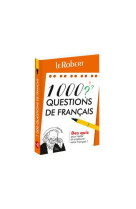 1000 questions de francais