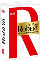 Le petit robert de la langue francaise 2022