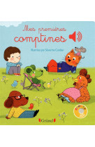 Mes premieres comptines - livre sonore avec 6 puces - des 1 an