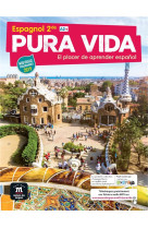 Pura vida 2de - livre de l'élève