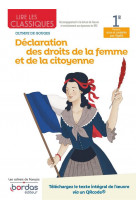 Lire les classiques - francais 1re - declaration des droits de la femme et de la citoyenne -