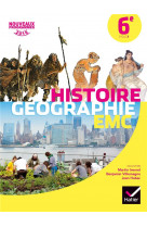 Histoire-geographie enseignement moral et civique 6e ed. 2016 - manuel de l-eleve