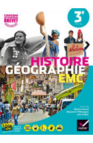 Histoire-geographie enseignement moral et civique 3e ed. 2016 - manuel de l-eleve
