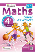 Cahier d-exercices iparcours maths 4e avec cours (edition 2022)