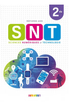 Snt - sciences numeriques et technologie 2de - livre