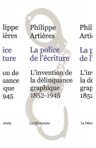 La police de l-ecriture