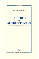 Lettres et autres textes