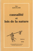 Causalite et lois de la nature