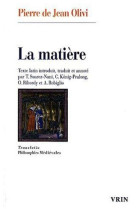 La matiere