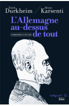 Allemagne au-dessus de tout. - commentaire a vive voix