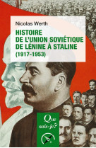 Histoire de l-union sovietique de lenine a staline (1917-1953)