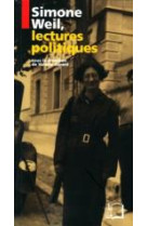 Simone weil,lectures politiques