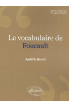 Le vocabulaire de foucault