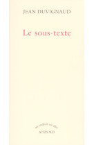 Le sous-texte